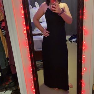 Faded Glory Long Black Dress